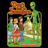 Don't Talk To Strangers Sustainable Bucket Hat