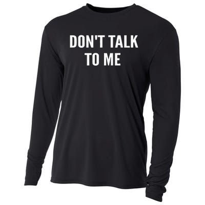 DonT Talk To Me Cooling Performance Long Sleeve Crew