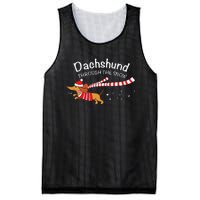 Dachshund Through The Snow Funny Dachshund Christmas Mesh Reversible Basketball Jersey Tank