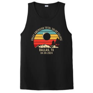 Dallas Tx Texas Total Solar Eclipse 2024 PosiCharge Competitor Tank