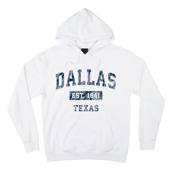 Dallas Texas Tx Vintage Sports Hoodie