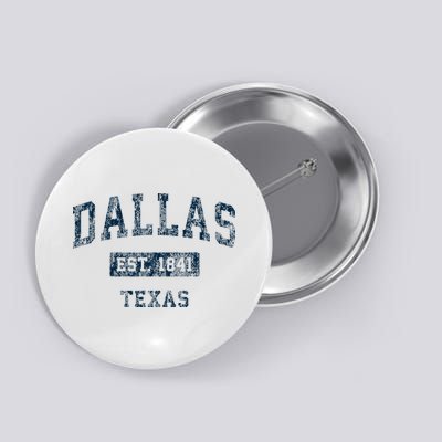 Dallas Texas Tx Vintage Sports Button