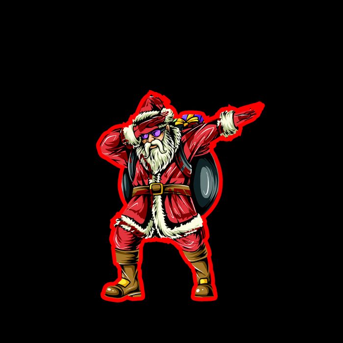 Dabbing Through The Snow Funny Santa Claus Dancing Mug