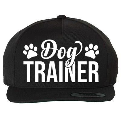 Dog Trainer Training Dogs Dog Trainer Funny Dog Trainer Meaningful Gift Wool Snapback Cap