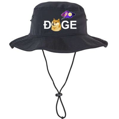 Doge To The Moon Galaxy Cryptocurrency Bucket Hat