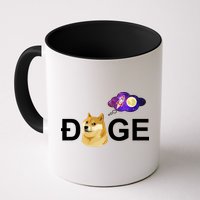 Doge To The Moon Galaxy Cryptocurrency Mug