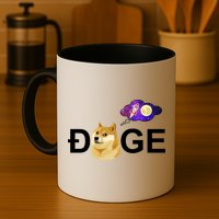 Doge To The Moon Galaxy Cryptocurrency Mug
