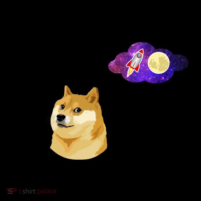 Doge To The Moon Galaxy Cryptocurrency Mug