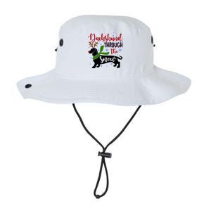 Dachshund Through The Snow Christmas Funny Doxie Dog Lovers Gift Legacy Cool Fit Booney Bucket Hat