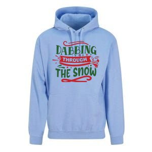 Dabbing Through The Snow Santa Claus Unisex Surf Hoodie