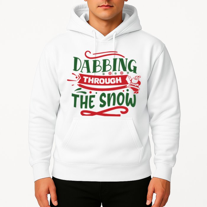 Dabbing Through The Snow Santa Claus Hoodie