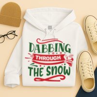 Dabbing Through The Snow Santa Claus Hoodie