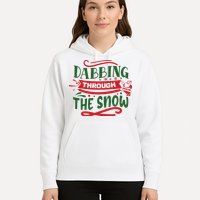 Dabbing Through The Snow Santa Claus Hoodie