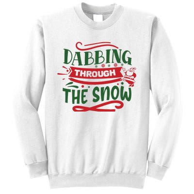 Dabbing Through The Snow Santa Claus Sweatshirt