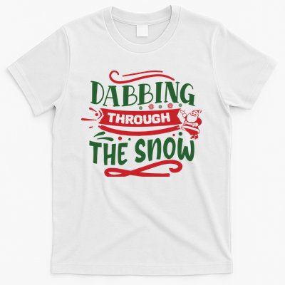 Dabbing Through The Snow Santa Claus T-Shirt