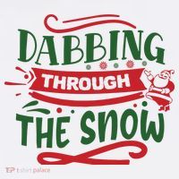 Dabbing Through The Snow Santa Claus Poster