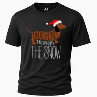Dachshund Through The Snow Performance Shirt