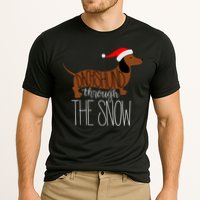 Dachshund Through The Snow Performance Shirt