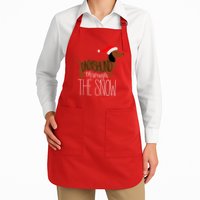 Dachshund Through The Snow Apron