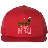 Dachshund Through The Snow Flatbill Hat
