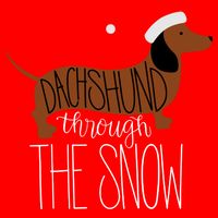 Dachshund Through The Snow Flatbill Hat
