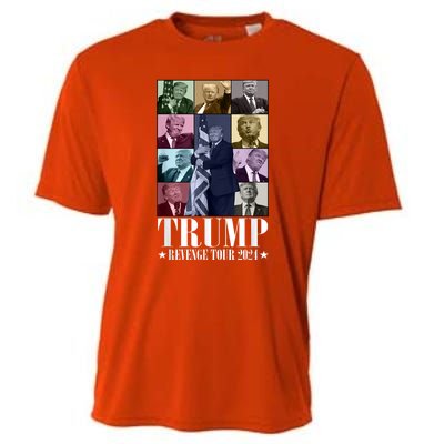 Donald Trump The Revenge 2024 Eras Funny Cooling Performance Crew T-Shirt