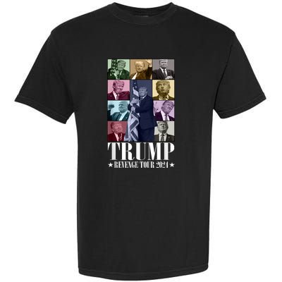 Donald Trump The Revenge 2024 Eras Funny Garment-Dyed Heavyweight T-Shirt