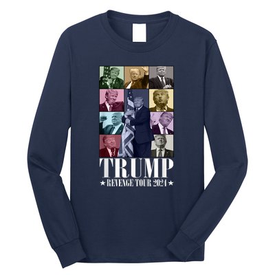 Donald Trump The Revenge 2024 Eras Funny Long Sleeve Shirt