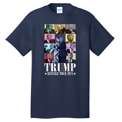 Donald Trump The Revenge 2024 Eras Funny Tall T-Shirt