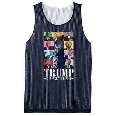 Donald Trump The Revenge 2024 Eras Funny Mesh Reversible Basketball Jersey Tank