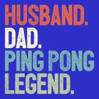 Dad Table Tennis Husband Ping Pong Father Pingpong Funny Gift 16 in Basic Backpack