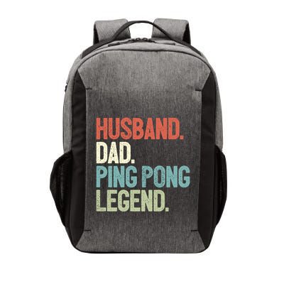 Dad Table Tennis Husband Ping Pong Father Pingpong Funny Gift Vector Backpack