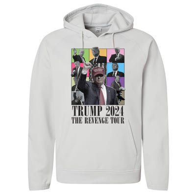 Donald Trump The Revenge 2024 Performance Fleece Hoodie