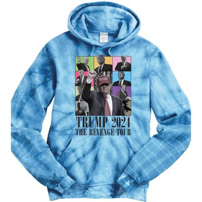 Donald Trump The Revenge 2024 Tie Dye Hoodie