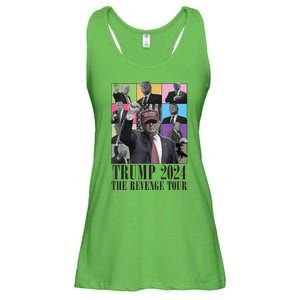 Donald Trump The Revenge 2024 Ladies Essential Flowy Tank