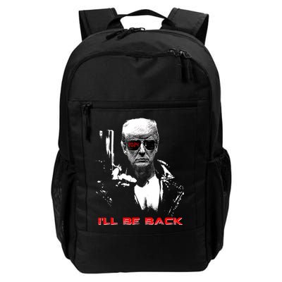 Donald Trump Terminator I'll Be Back 2024 Hilarious Backpack