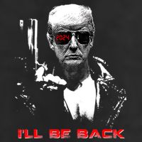 Donald Trump Terminator I'll Be Back 2024 Hilarious 15oz Campfire Ceramic Mug