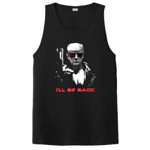 Donald Trump Terminator I'll Be Back 2024 Hilarious PosiCharge Competitor Tank