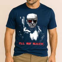 Donald Trump Terminator I'll Be Back 2024 Hilarious Cooling Performance Crew T-Shirt