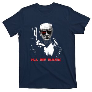 Donald Trump Terminator I'll Be Back 2024 Hilarious T-Shirt