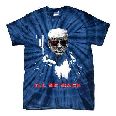 Donald Trump Terminator I'll Be Back 2024 Hilarious Tie-Dye T-Shirt