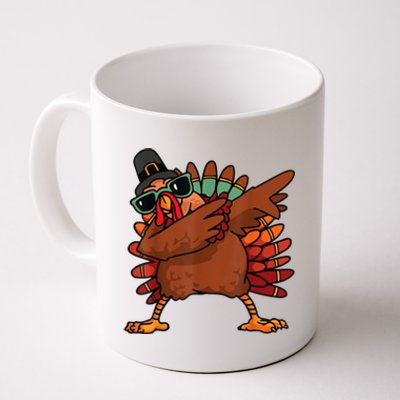 Dabbing Turkey Thanksgiving Day Pilgrim Funny Dab Coffee Mug