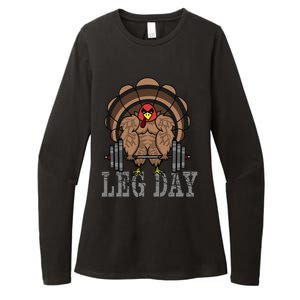 Deadlifting Turkey Thanksgiving Leg Day Deadlift Womens CVC Long Sleeve Shirt