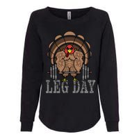 Deadlifting Turkey Thanksgiving Leg Day Deadlift Womens California Wash Sweatshirt