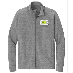 Don’t Touch The Thermostat Funny Stretch Full-Zip Cadet Jacket