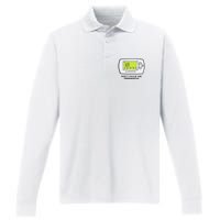 Don’t Touch The Thermostat Funny Performance Long Sleeve Polo