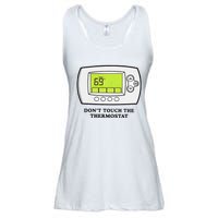 Don’t Touch The Thermostat Funny Ladies Essential Flowy Tank