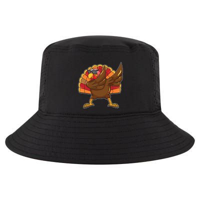 Dabbing Turkey Thanksgiving Cool Gift Cool Comfort Performance Bucket Hat