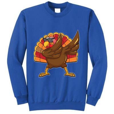 Dabbing Turkey Thanksgiving Cool Gift Sweatshirt