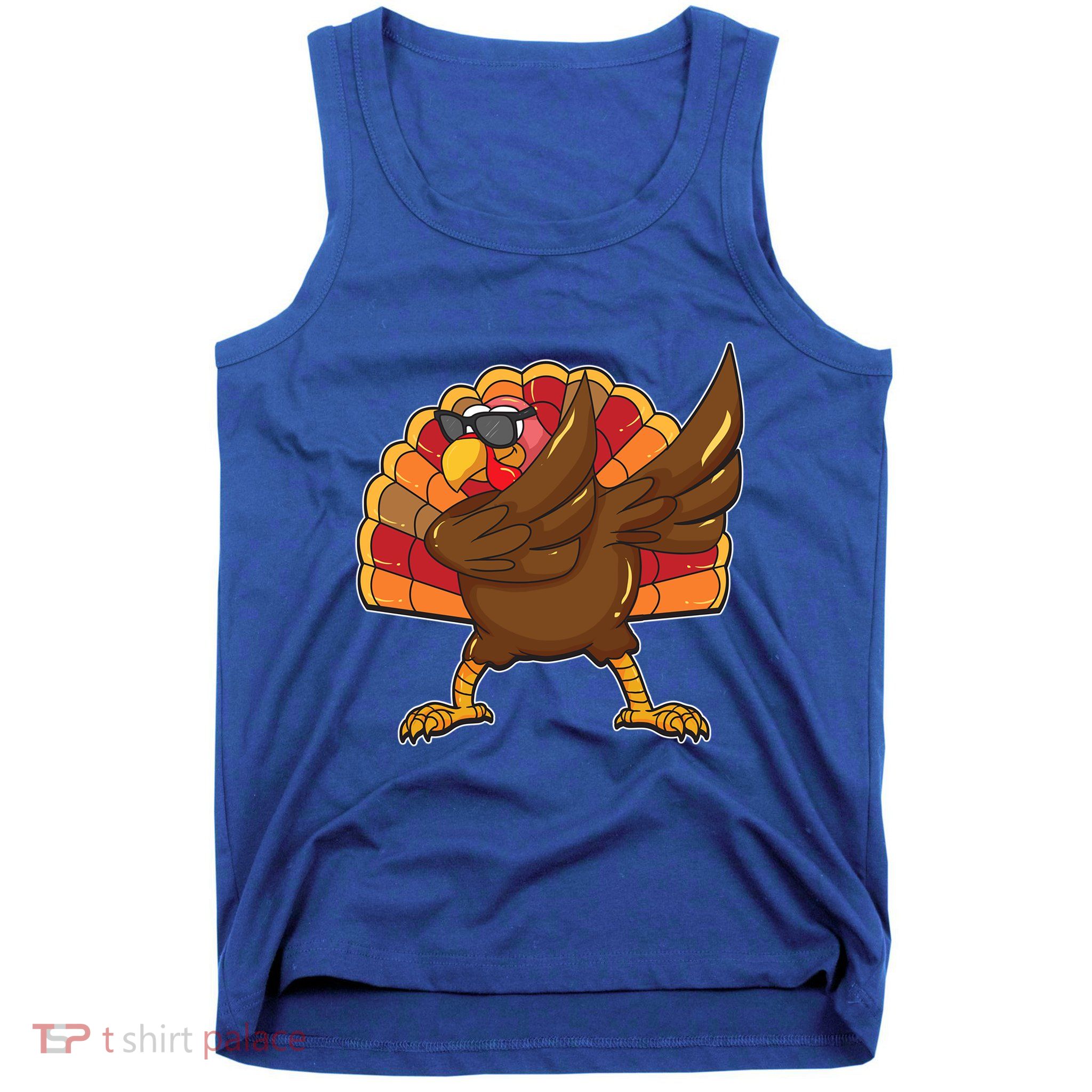 Dabbing Turkey Thanksgiving Cool Gift Tank Top